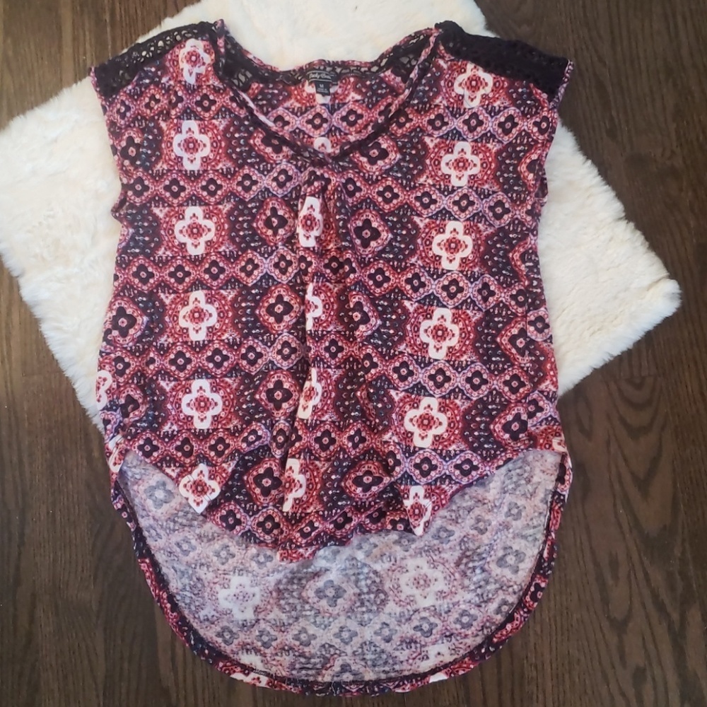 Lucky Brand Linen Top